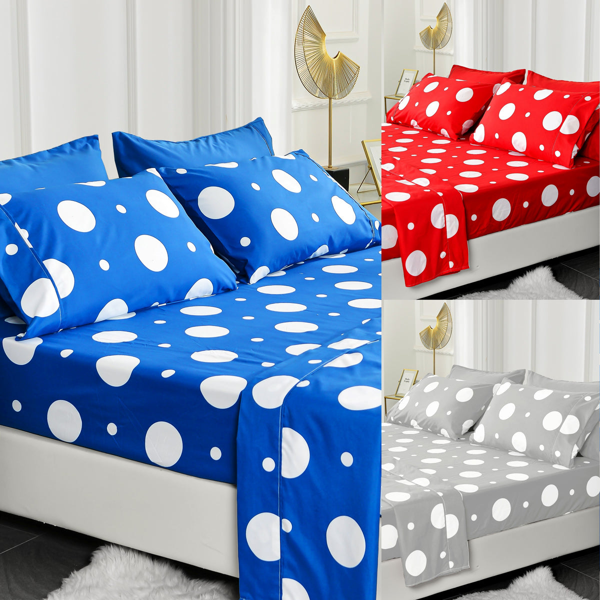 Bed bath and discount beyond polka dot sheets