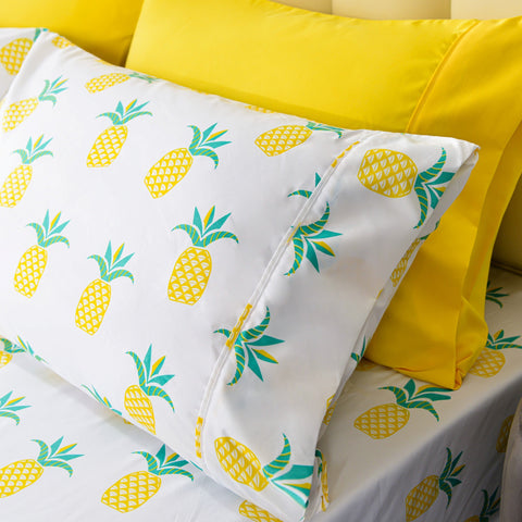 Printed Pattern Sheets and Pillowcases Set