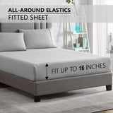 6-Piece Solid Colors Sheet Set