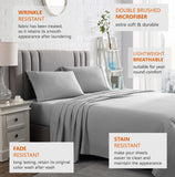 4 Piece Ultra Soft Microfiber Sheet Set