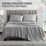 4 Piece Ultra Soft Microfiber Sheet Set
