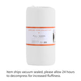 Down Alternative Comforter Set with Pillow Sham - Soft Brushed Microfiber Bedding