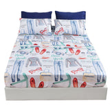 American Home Collection Urban Printed Sheet Set