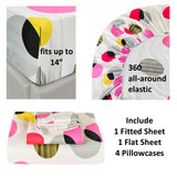 American Home Collection Circles Sheet Set