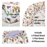 American Home Collection Butterfly Sheet Set