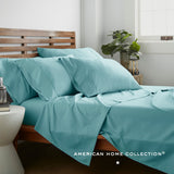 American Home Collection 6-Piece Solid Colors Sheet Set