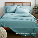 American Home Collection 6-Piece Solid Colors Sheet Set