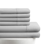 American Home Collection 6-Piece Solid Colors Sheet Set