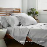 American Home Collection 6-Piece Solid Colors Sheet Set