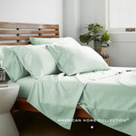 American Home Collection 6-Piece Solid Colors Sheet Set