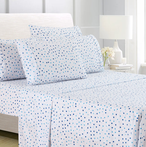 American Home Collection Blue Star Sheet Set