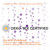 American Home Collection Purple Star Sheet Set